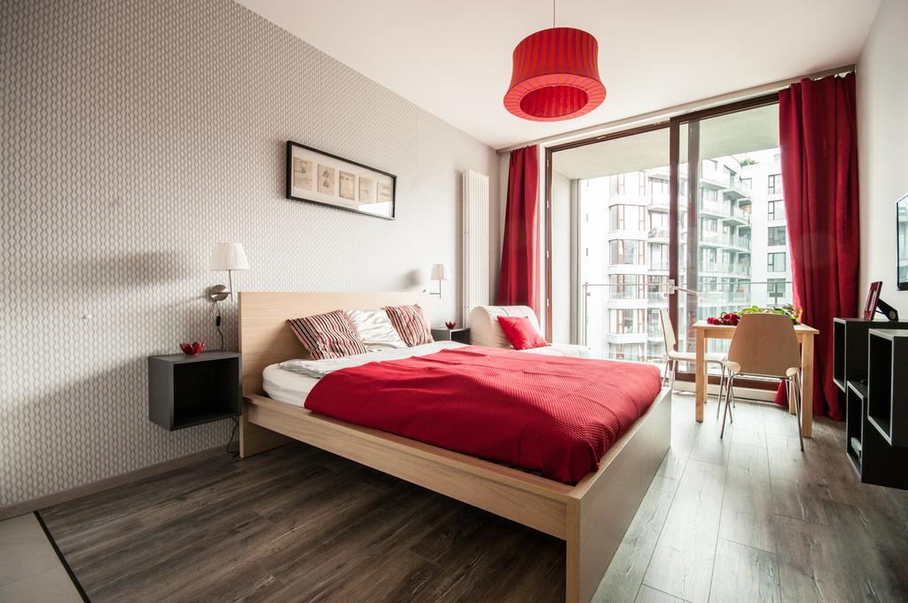 Ferienwohnung Apart Studio Warszawa Zimmer foto