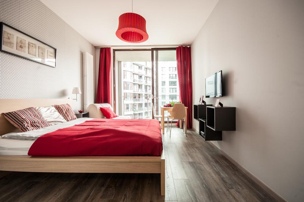 Ferienwohnung Apart Studio Warszawa Zimmer foto