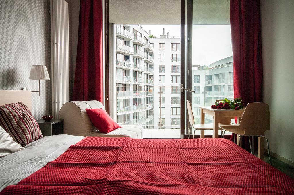 Ferienwohnung Apart Studio Warszawa Zimmer foto