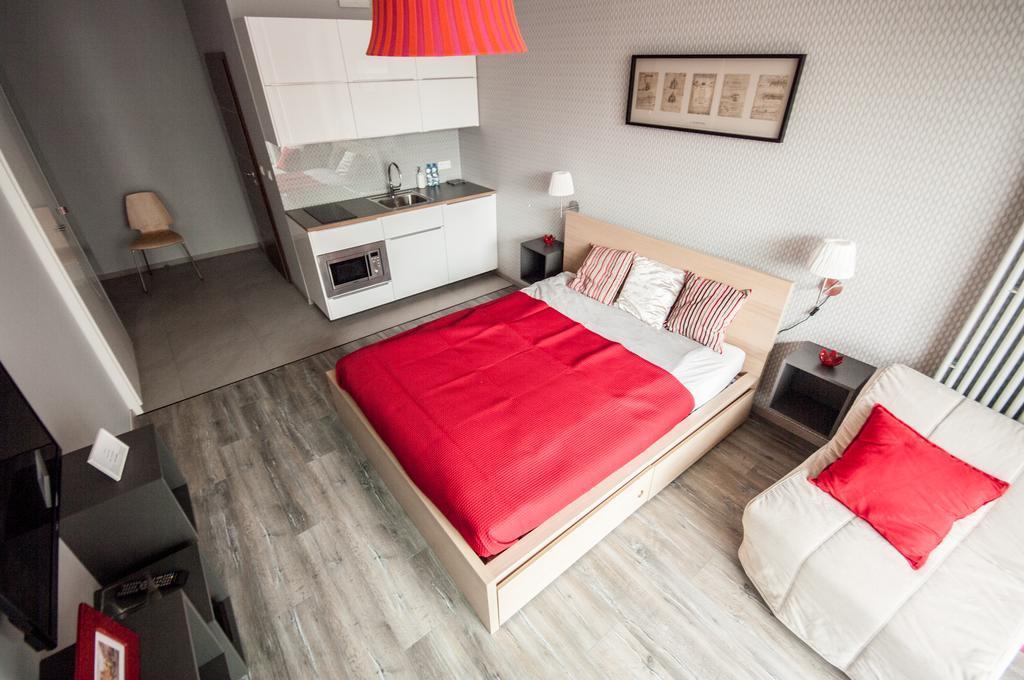 Ferienwohnung Apart Studio Warszawa Zimmer foto